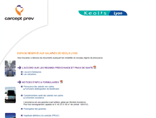 Tablet Screenshot of keolislyon.carcept-prev.fr
