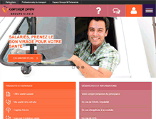 Tablet Screenshot of carcept-prev.fr